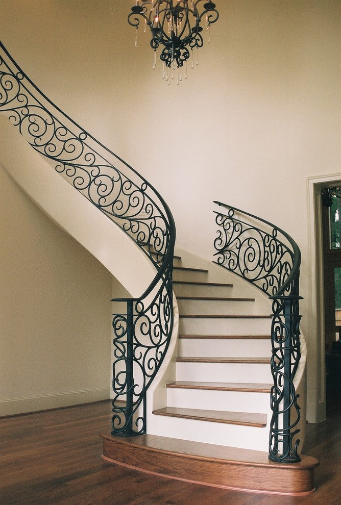 austaircase Modern Curved Stair Balustrade