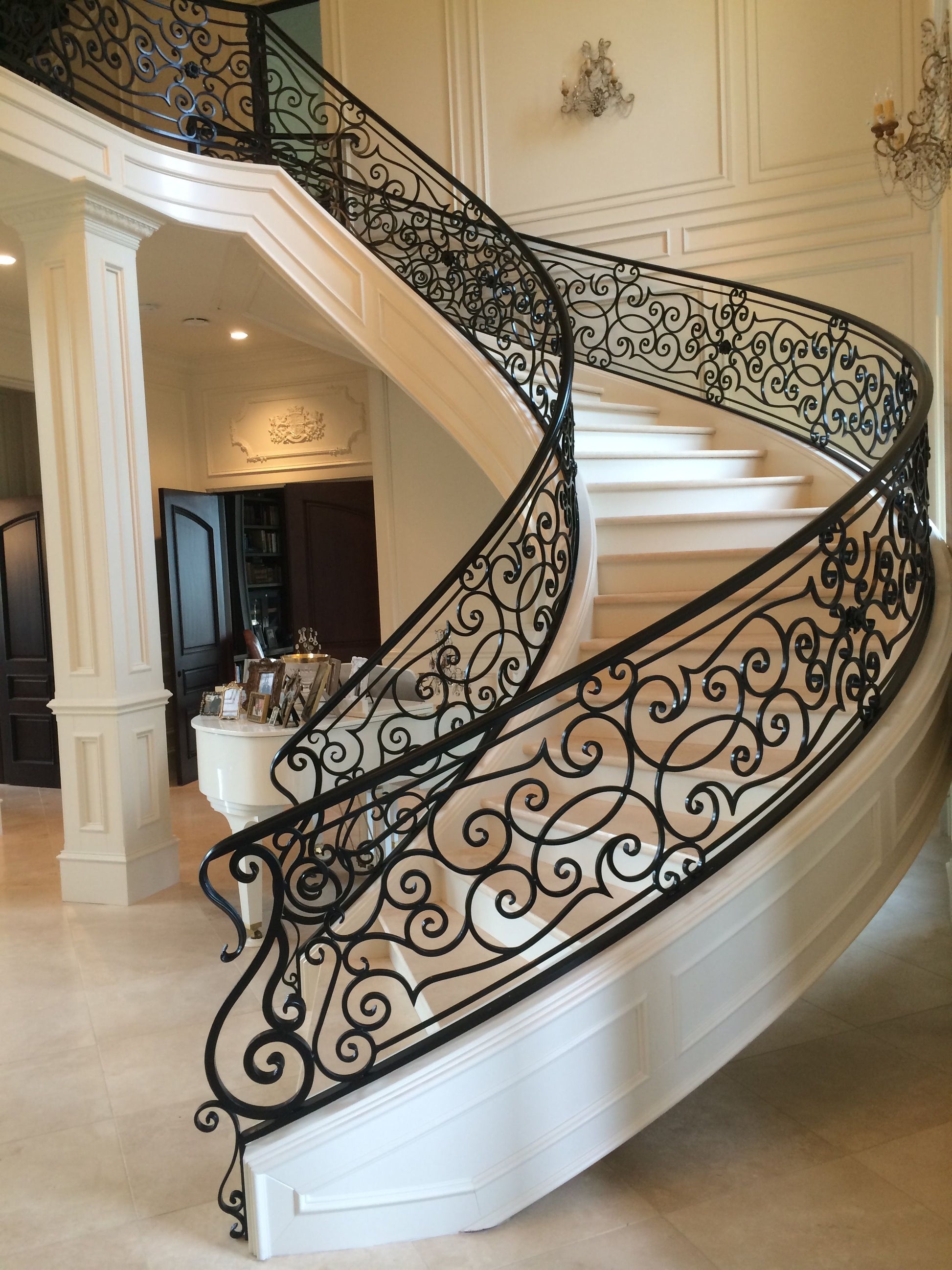 austaircase Modern Curved Stair Balustrade
