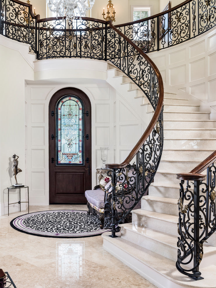austaircase Classical Wrought Iron Balustrade