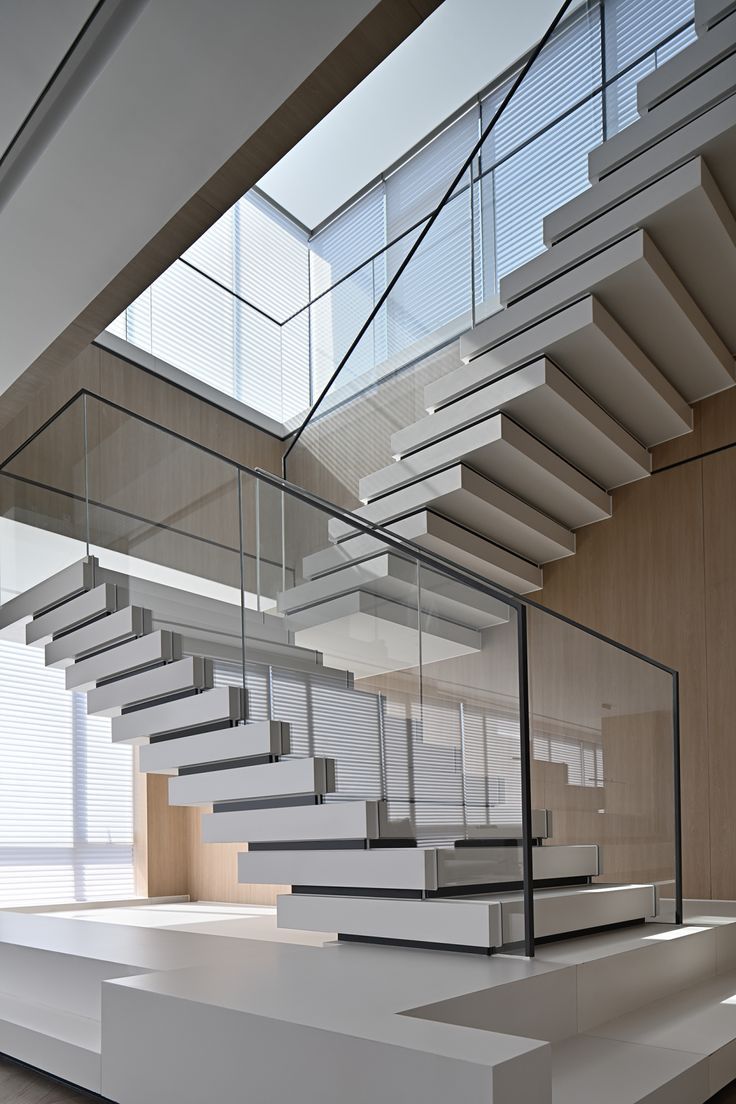 Modern Interior Stacking Staircase