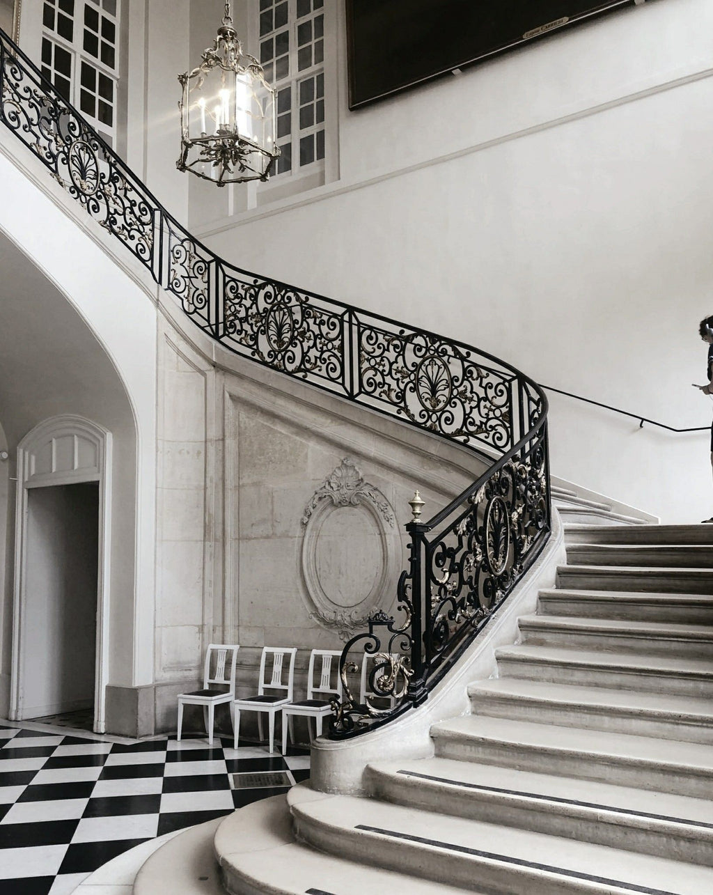 austaircase Luxury Ornate Wrought Iron Stair Balustrade