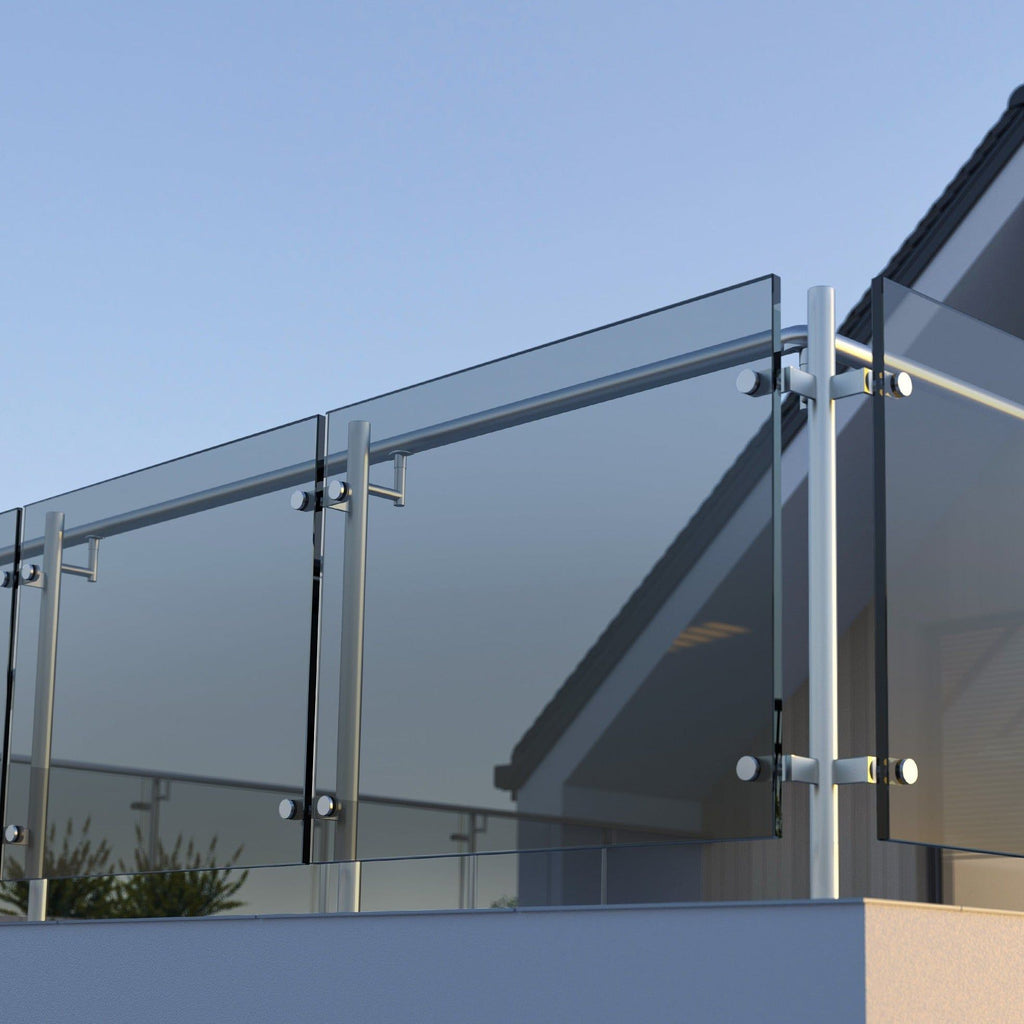 austaircase Modern Exterior Stainless Steel Railing for Luxury Developments