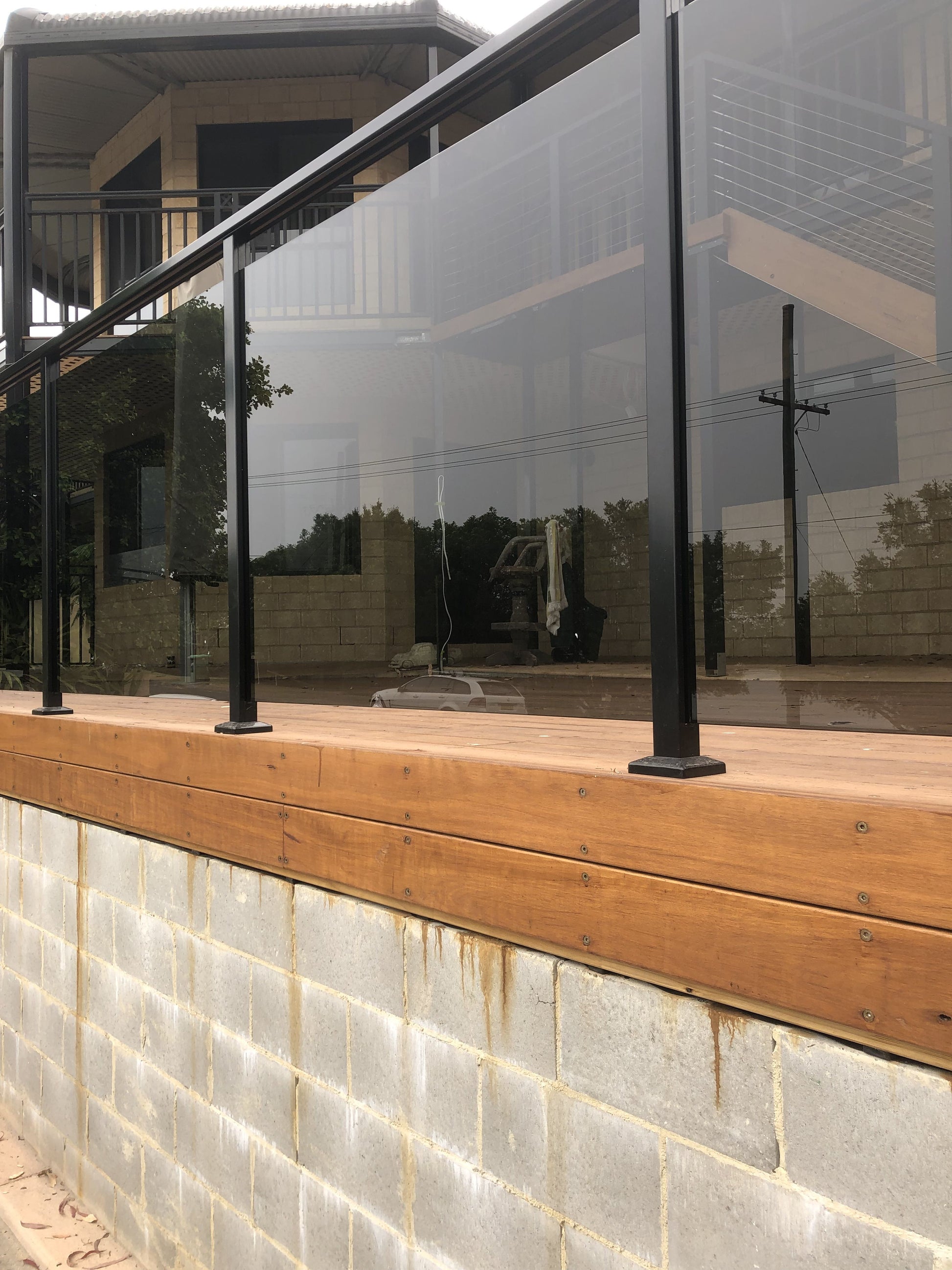 austaircase Stainless Steel Glass Railing for Balconies & Decks