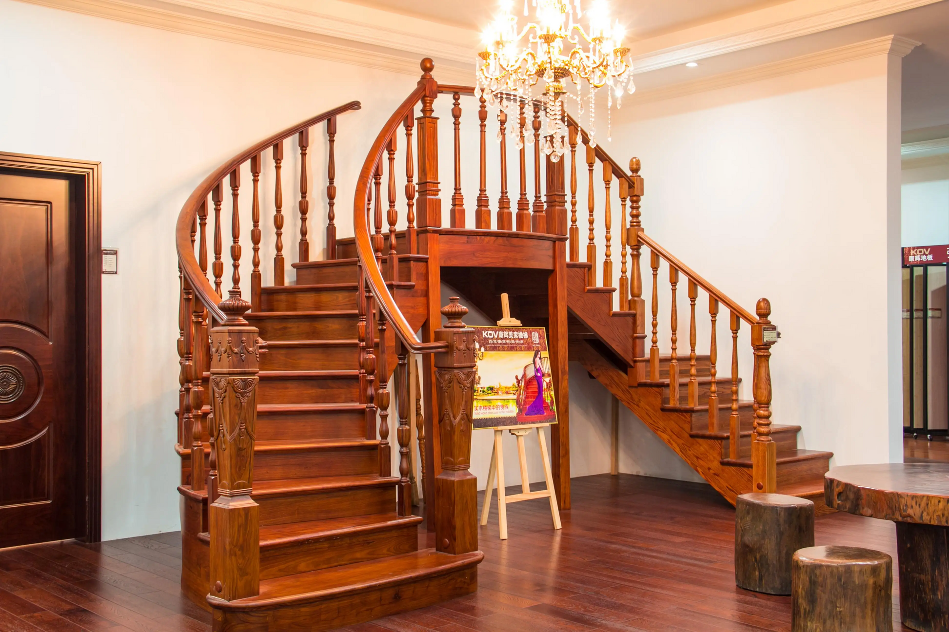 austaircase Luxury Solid Wood Staircase