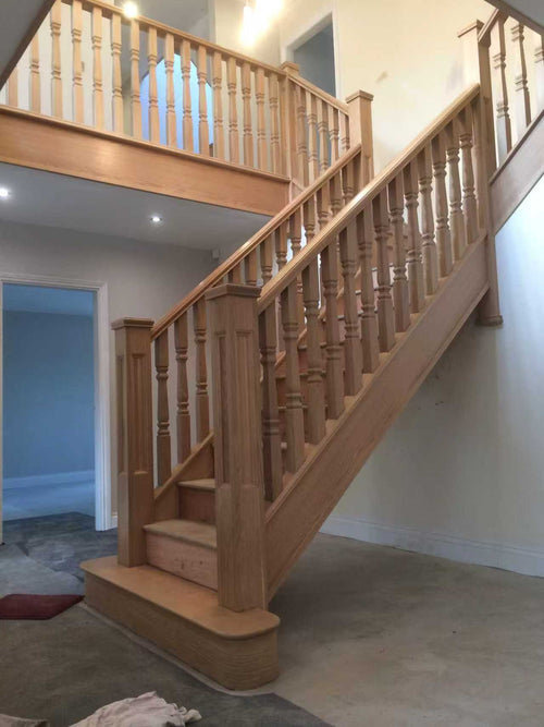 austaircase Architectural Full Wood Staircase For Luxury