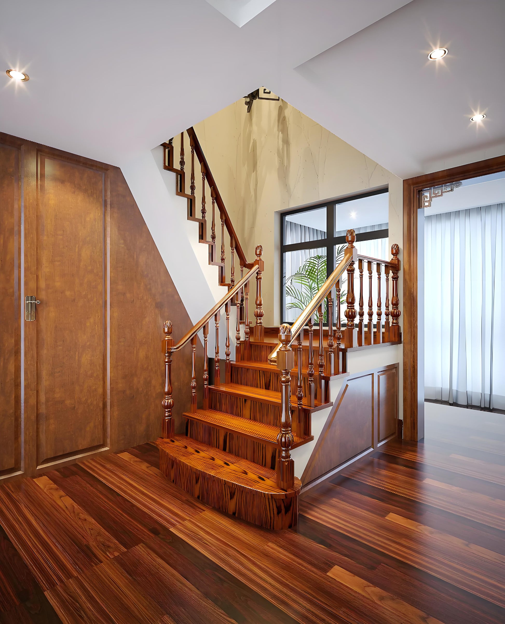 austaircase Customize Solid Wood Staircase