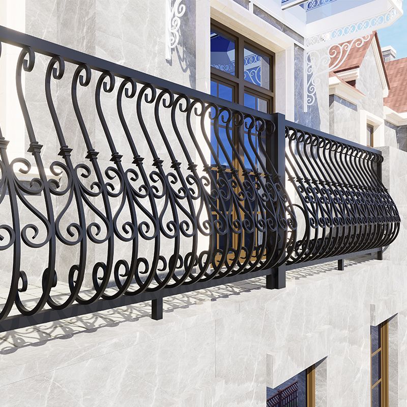 austaircase Luxury Forged Iron Railing For Home & Hotel Projects