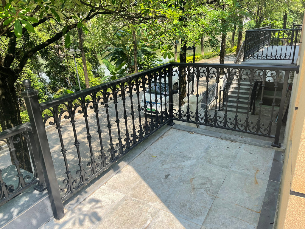 austaircase Customized Wrought Iron Railing Outdoor For Hotel&Home Project