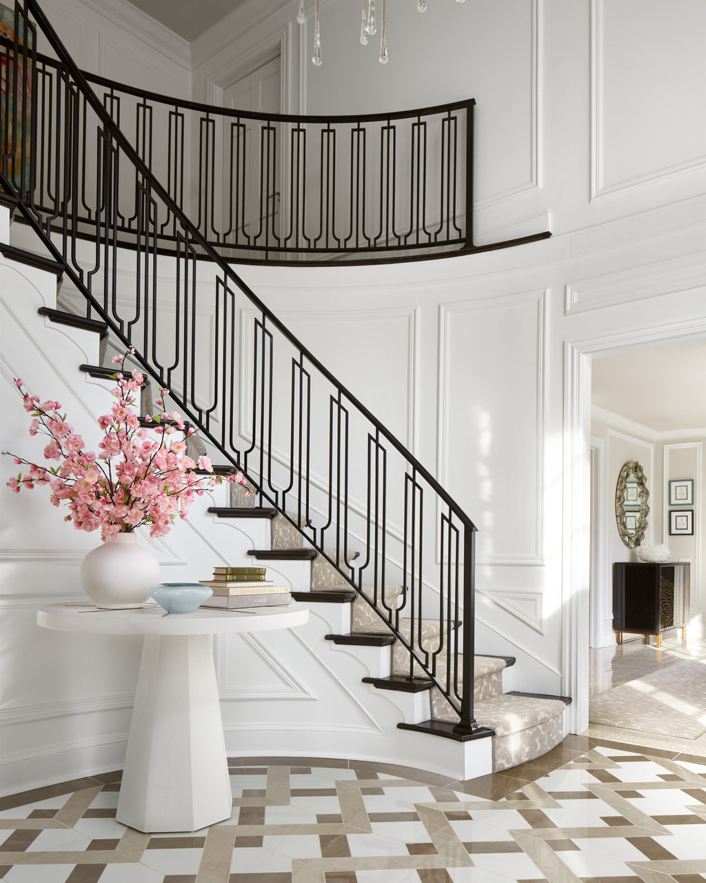 austaircase Modern Residential Iron Stair Balustrade