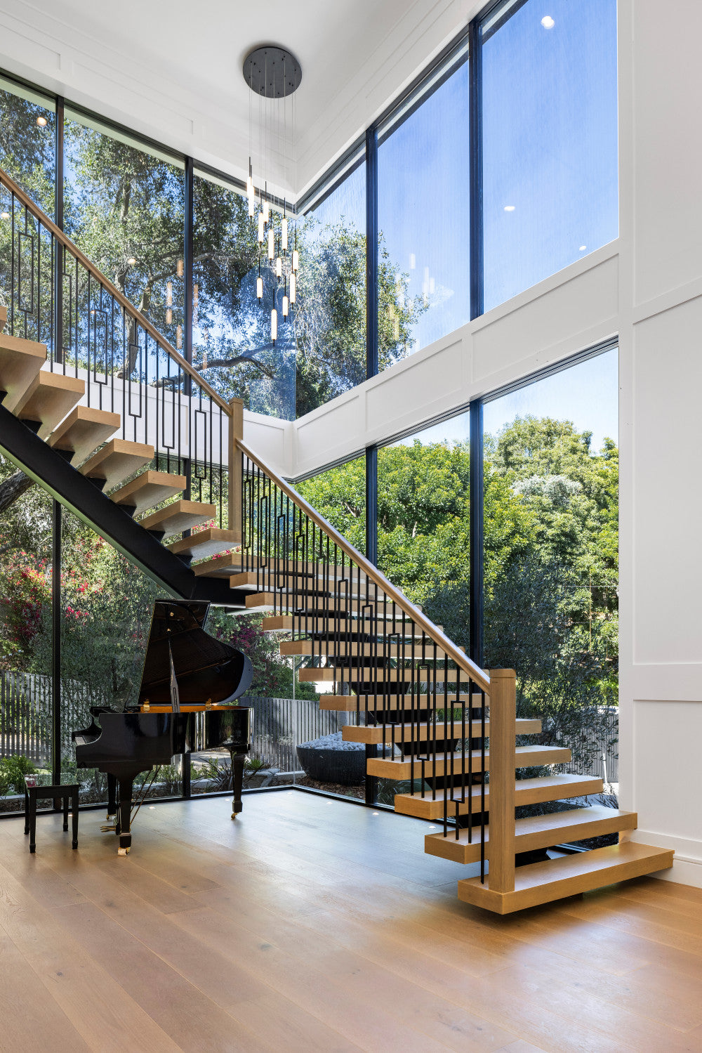 austaircase Modern Residential Iron Stair Balustrade