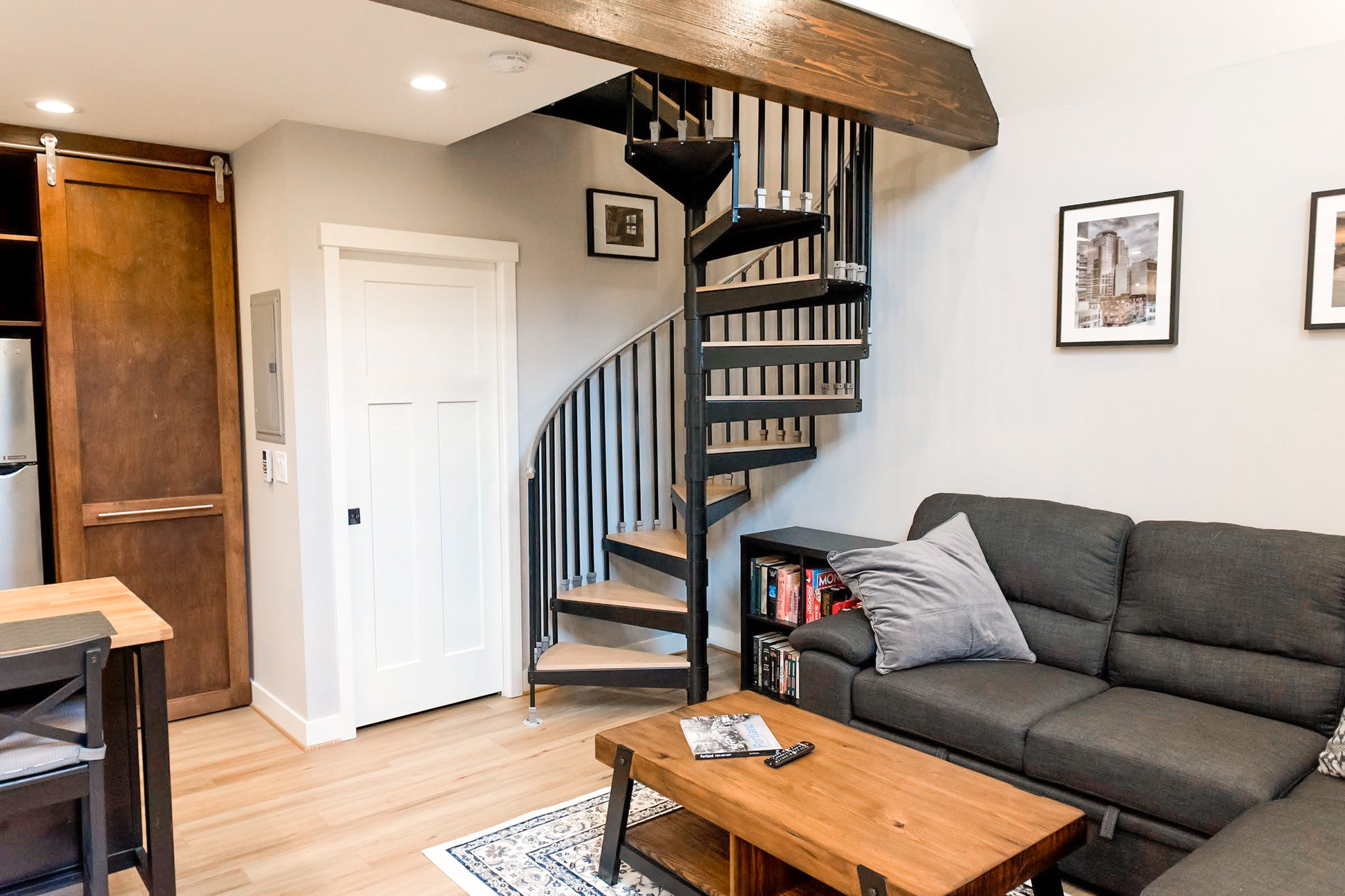 Interior Small Space Siral Staircase