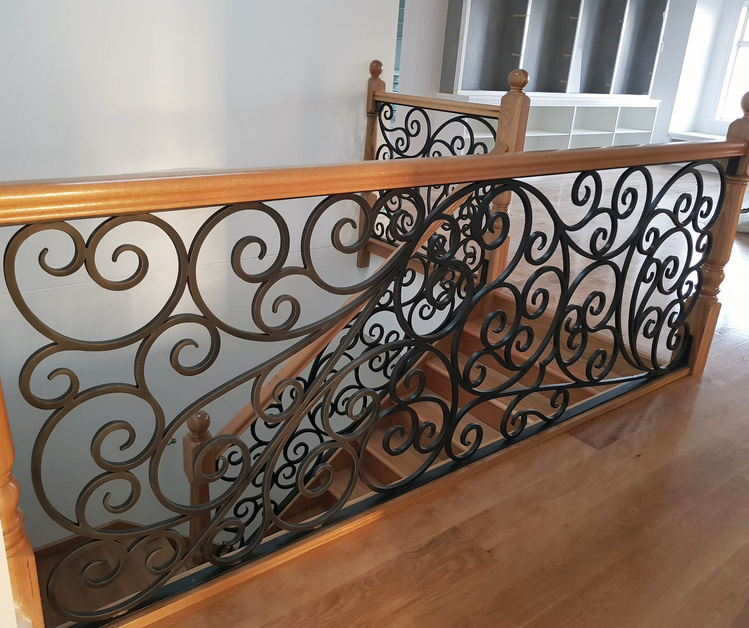 austaircase Luxury Curved Stair Balustrade For Hotel&Villa